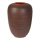 Ceramic vase decorated with vintage sgraffito by Rudi Stahl.