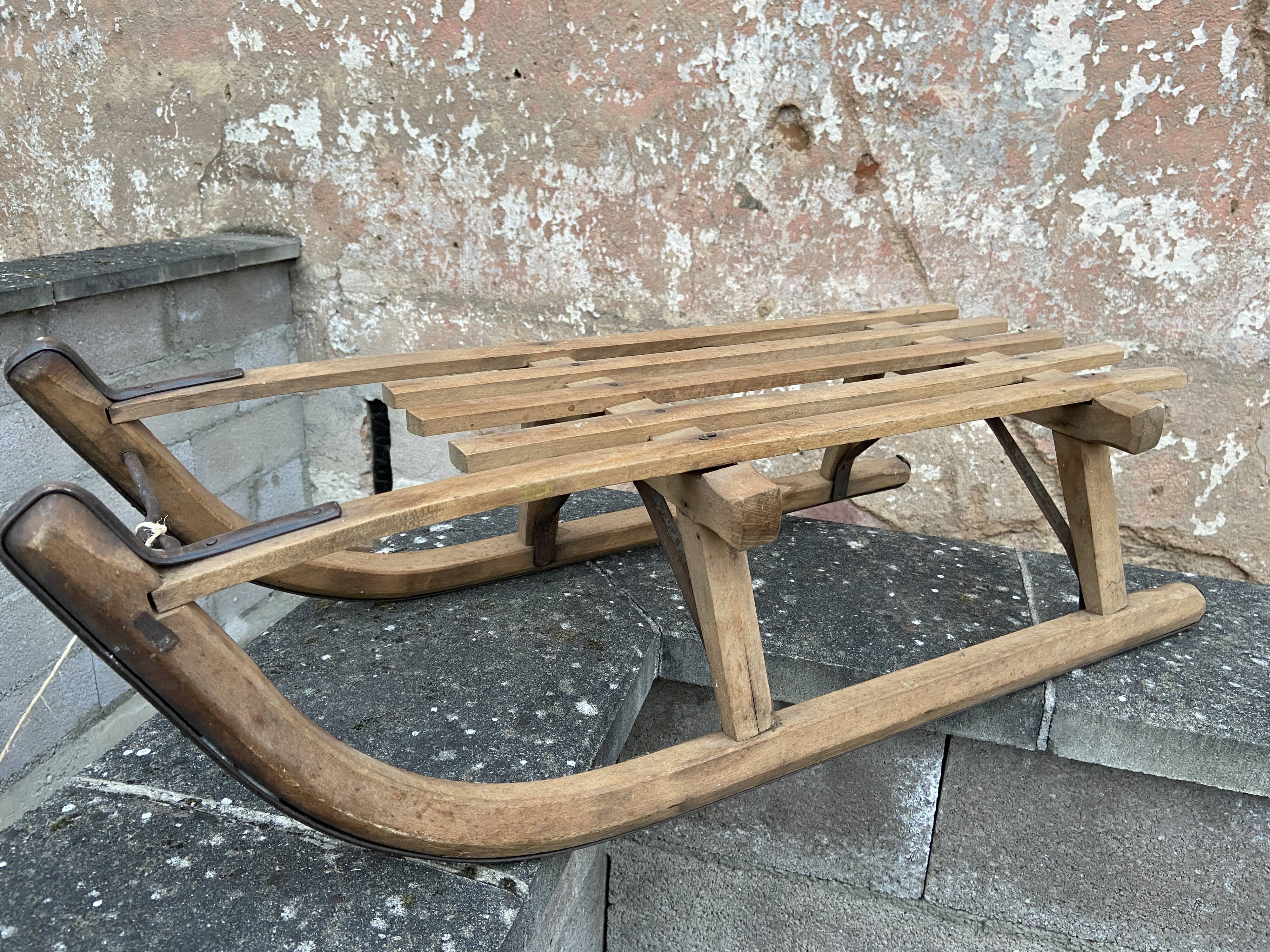 Sledding old alsace decoration christmas Davos