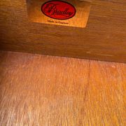 Pair of English yew wood bedside tables – Bradley Made in England 19