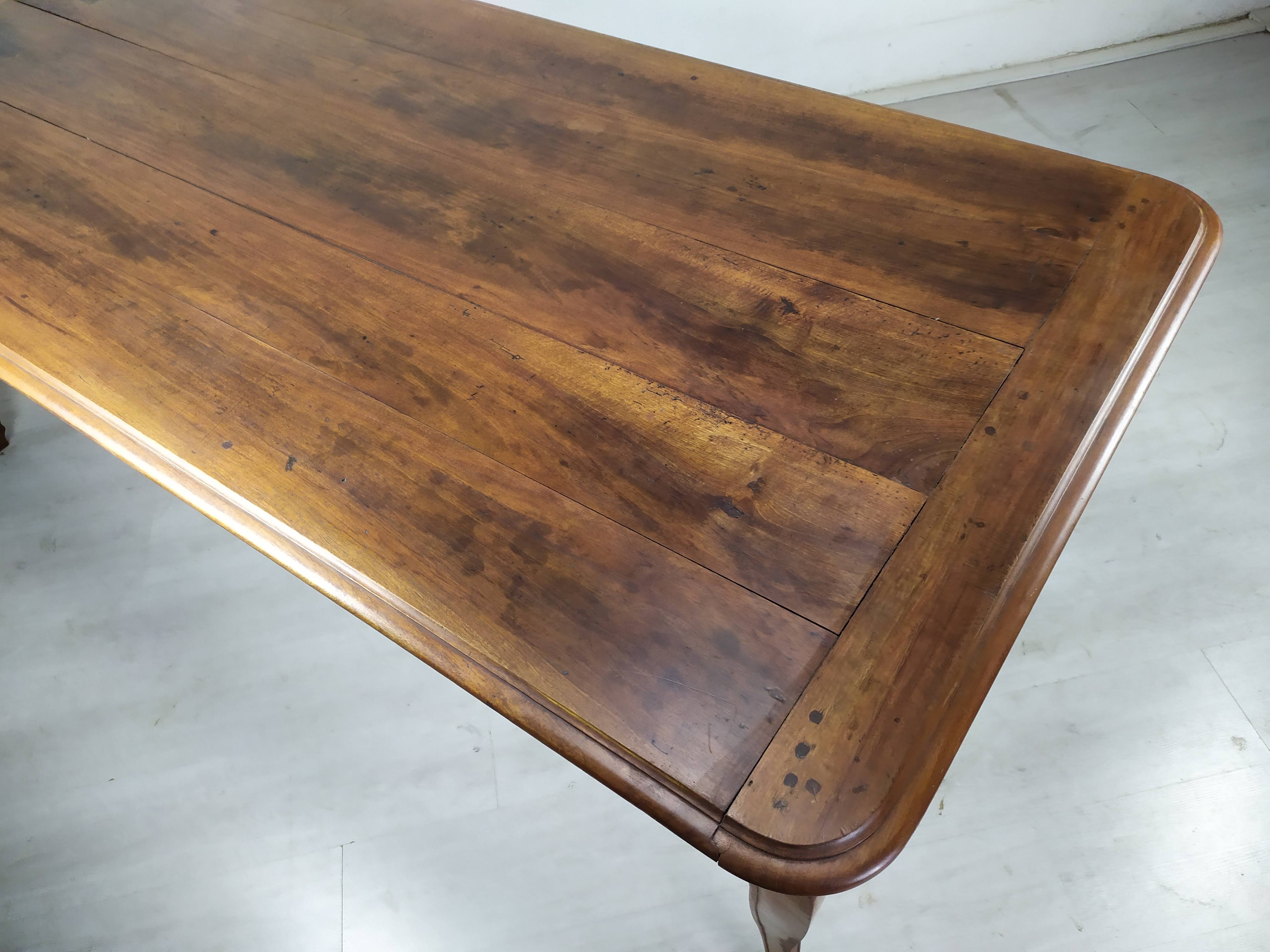 Louis XV walnut table