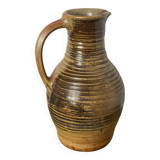 Glazed stoneware jug