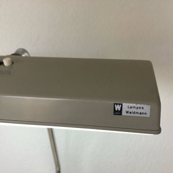Ancienne Lampe De Bureau Waldmann Leuchten TL238 1960 1970 Allemagne Vintage.