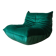 Togo lounge chair in bottle green velvet by Michel Ducaroy for Ligne Roset