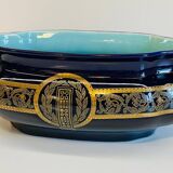 Sarreguemines ceramic planter