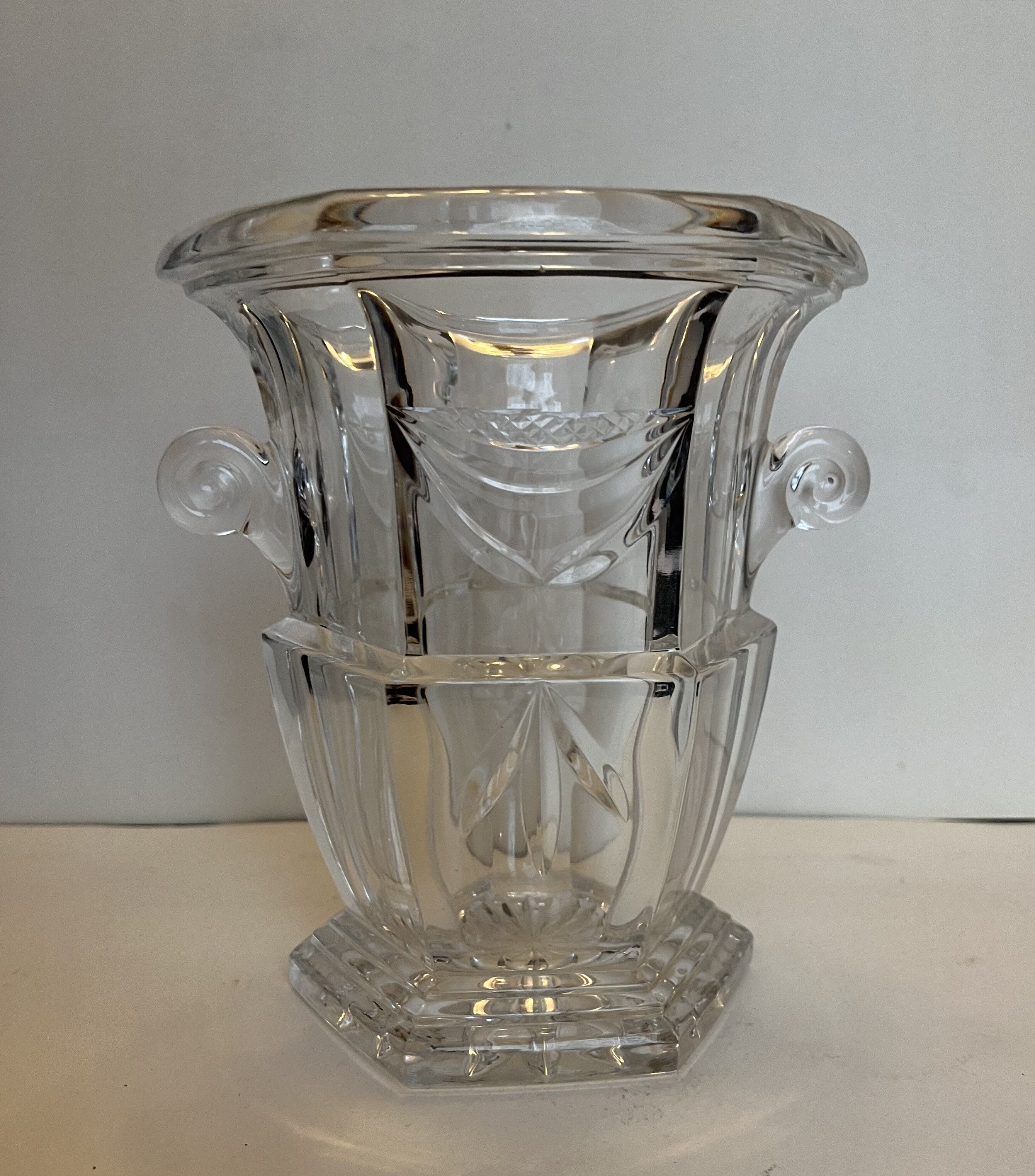 Medici vase in crystal