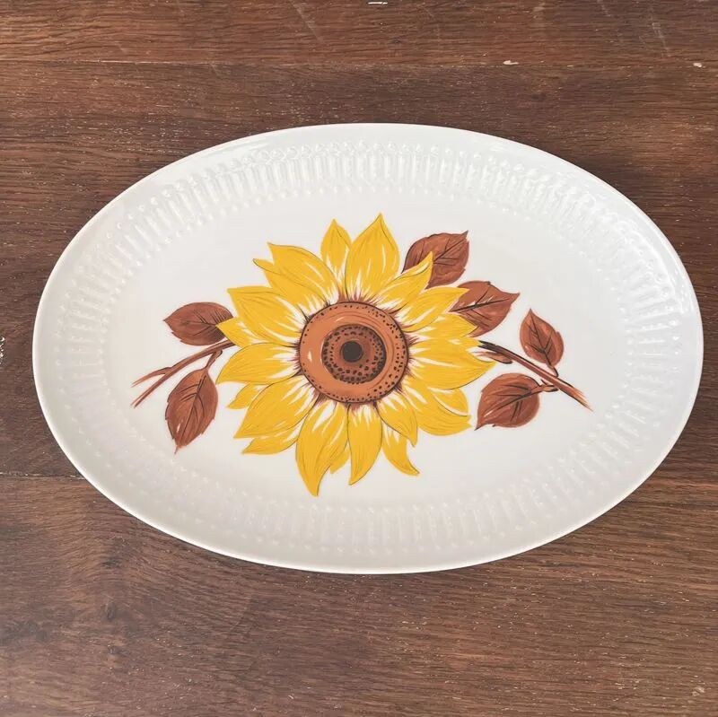 Assiette de présentation vintage