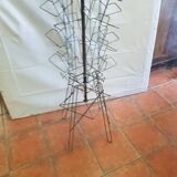 Iron stand map door