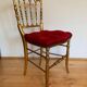 Chaise de salle à manger Chiavari italienne du 19ème siècle