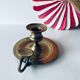 Old candle holder with handle