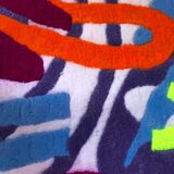 Tapis graphique tufté