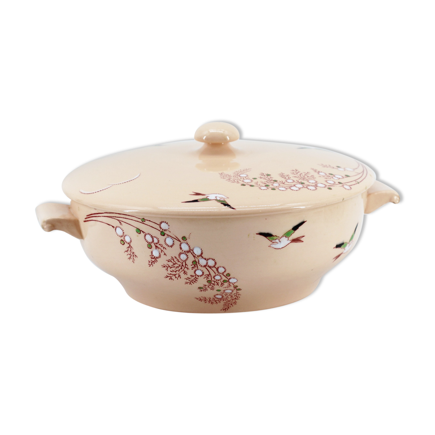 Ancien plat Longwy briey