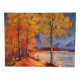 "Bariloche" Argentine, oil on canvas signed JJ Chambry, 2002