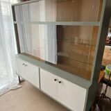 Vintage display cabinet bookcase