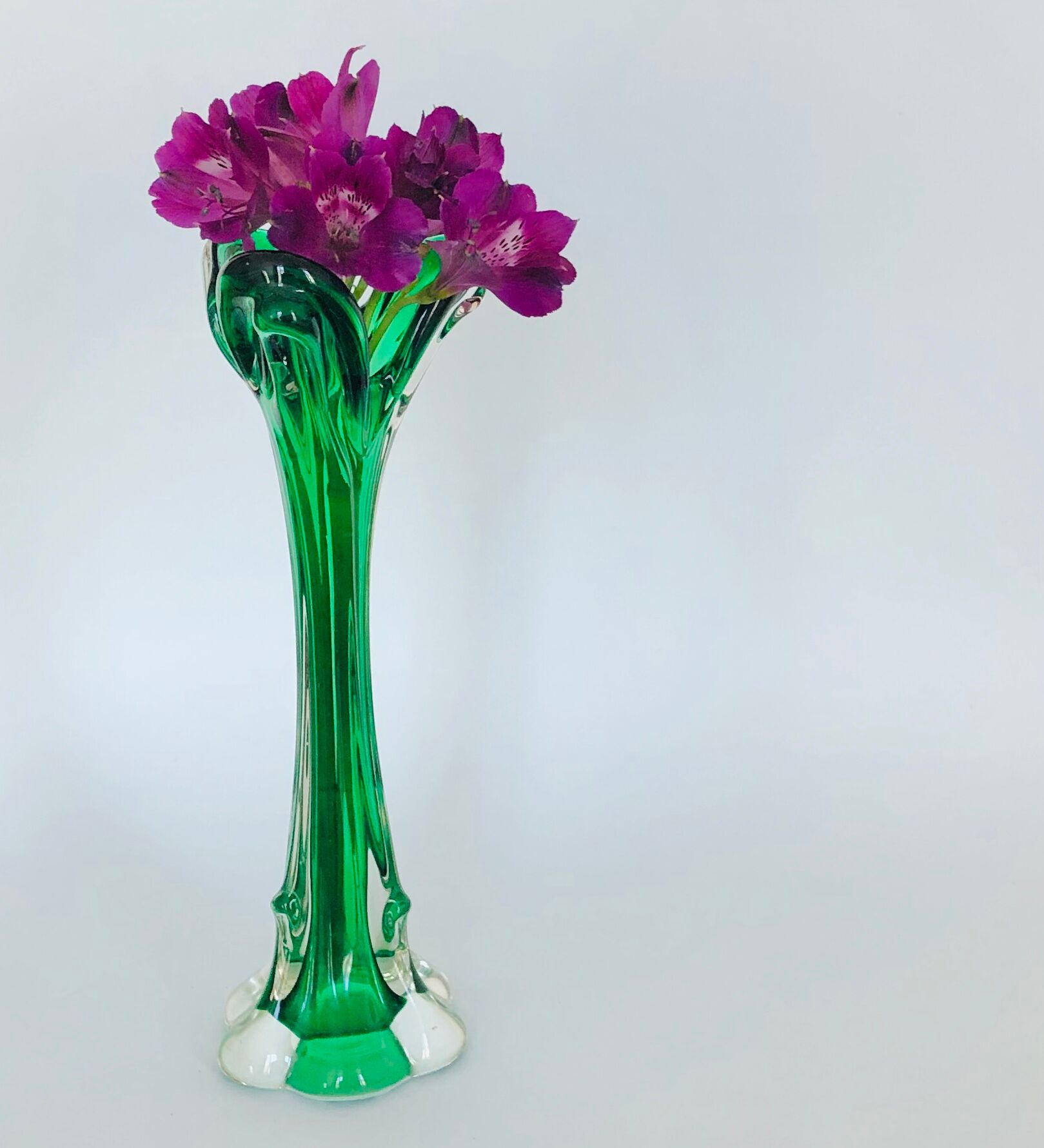 Murano glass vase