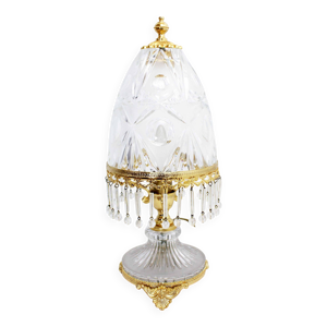 lampe en cristal , Italie - 1970