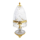 Lampe en cristal , Italie 1970