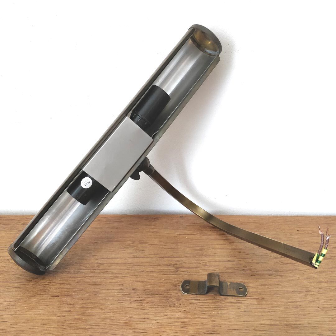 Old brass painting sconce, CVL