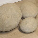 Set of 4 “Dora” model rock lamps by André Cazenave for Atelier A, 1960