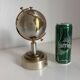 Vintage 1960 cigarette case world map dispenser - 21 x 10 cm