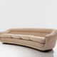 Walnut and mohair velvet sofa by Isa Bergamo, 1940s