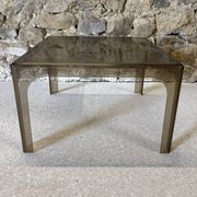 Table basse carré en plastique moulé, 1970