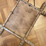 Bamboo barber mirror
