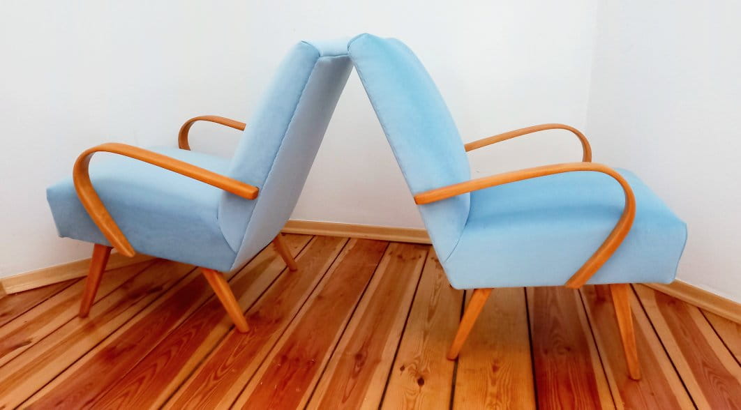 Armchairs by Jaroslav Šmidek for TON, Czechoslovakia, 1960s, Set of 2
