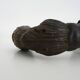 Old cast iron Cherub angel door knocker, 19th century