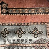 Vintage wool oriental rug - 245x157cm