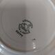 Flat plates set of six ironstone Saint Amand Egypt decoration