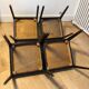 Série de 4 chaises vintages style scandinave