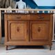Art Deco oak and marble sideboard