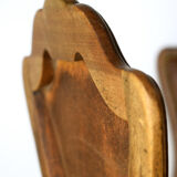 Series of three castle chairs