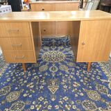 Vintage 60s teak desk