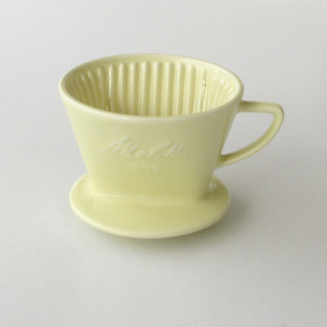 Filtre en faïence permanent Melitta 101 - Jaune