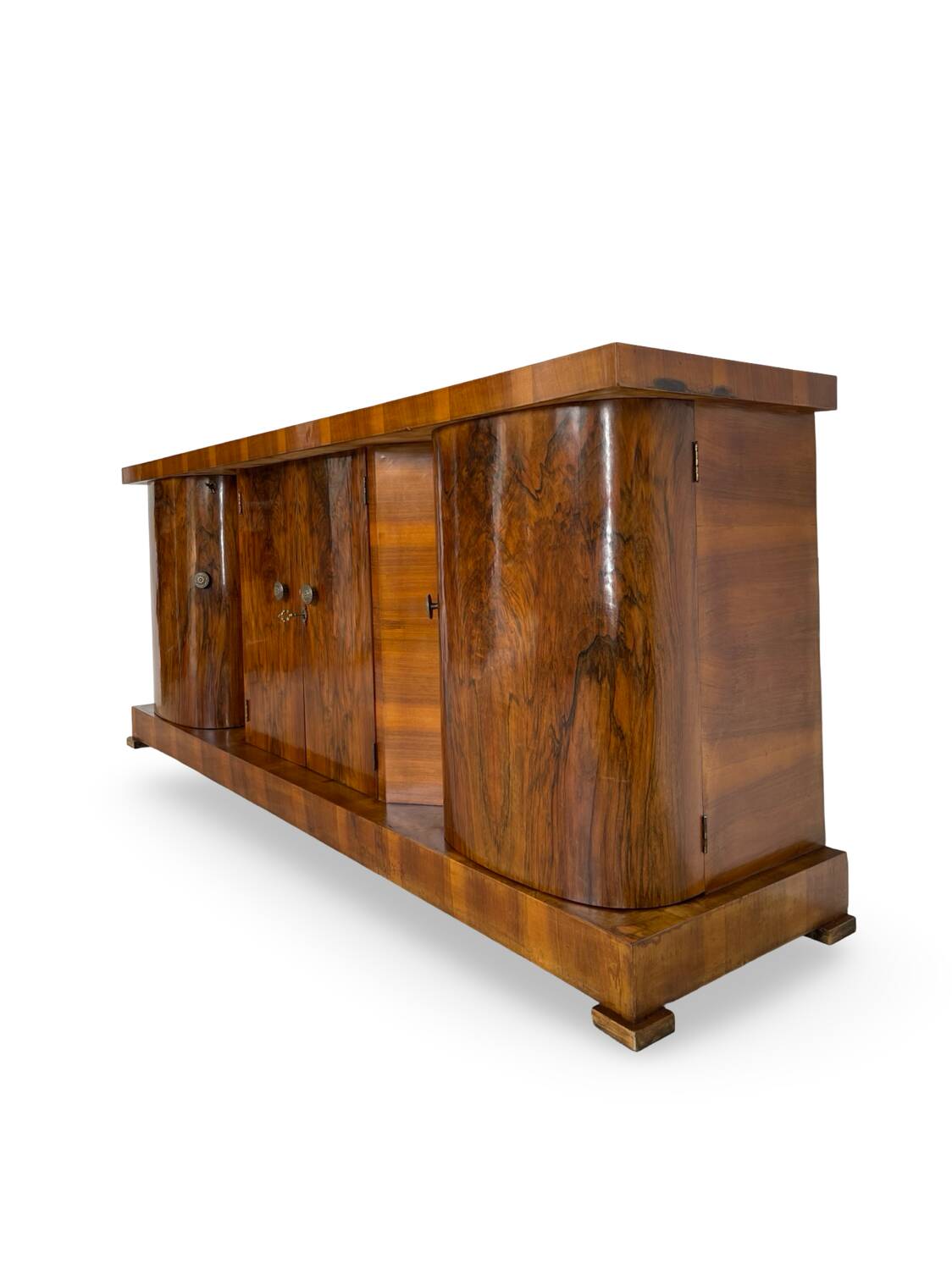 Impressionnant buffet Art déco italien des années 1930/1940