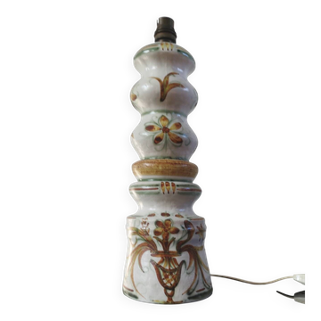 Lampe céramique vintage Kéraluc Quimper