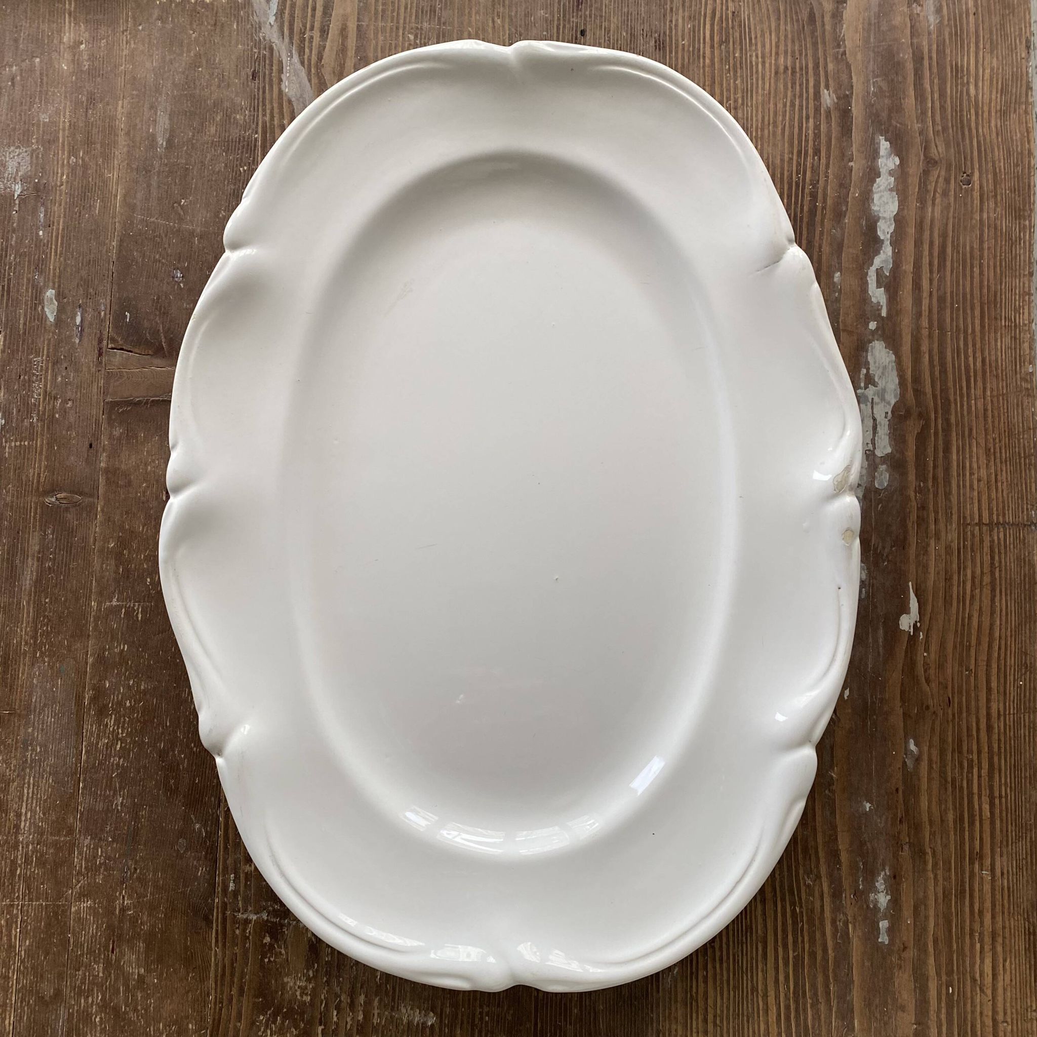Plat festonné