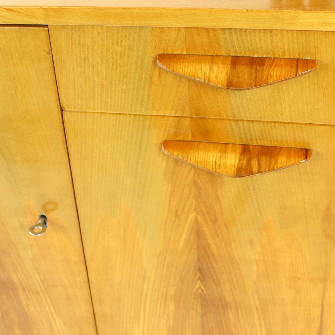 Blond oak sideboard by Tatra, Czechoslovakia, 1966