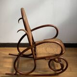 Rocking-chair enfant bois courbé
