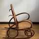 Bent wood children's rocking chair