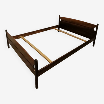 Scandinavian rosewood bed