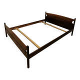 Lit en palissandre scandinave