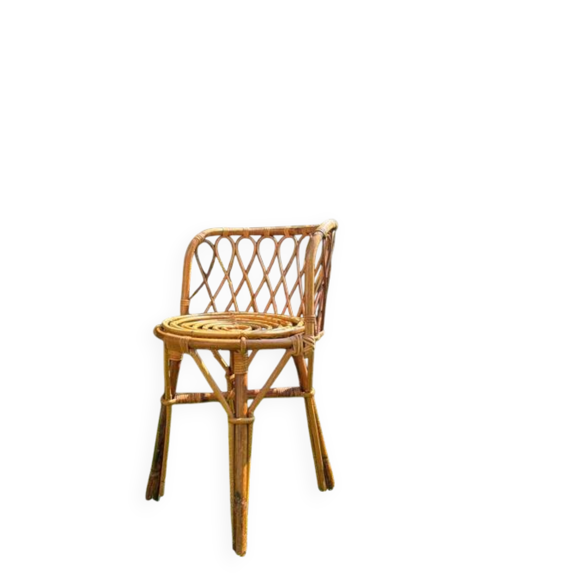 Rattan chair "Suzanne"