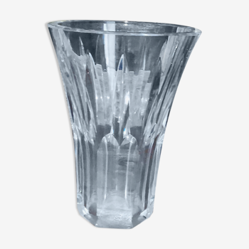 Vase cristal signé par Baccarat