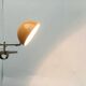 Minimalist German clamp lamp from the mid-century space age by Beisl, 1960s