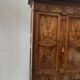 Napoleon III style wardrobe in solid walnut, 19th century