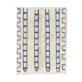 Modern Moroccan carpet white