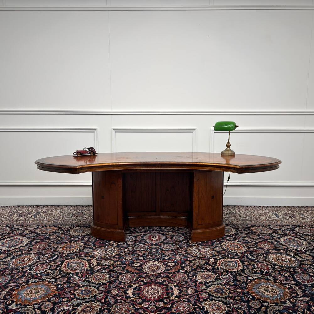 Original Globe Wernicke English Art Deco Desk
