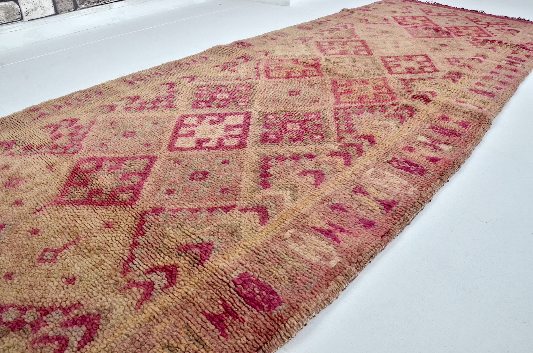 Oushak Anatolian Hallway Runner Rug sku 2197